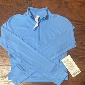 It’s Rulu Run Cropped Half Zip